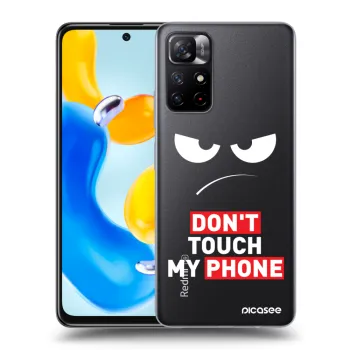 Picasee átlátszó szilikon tok az alábbi mobiltelefonokra Xiaomi Redmi Note 11S 5G - Angry Eyes - Transparent