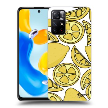 Szilikon tok erre a típusra Xiaomi Redmi Note 11S 5G - Lemon