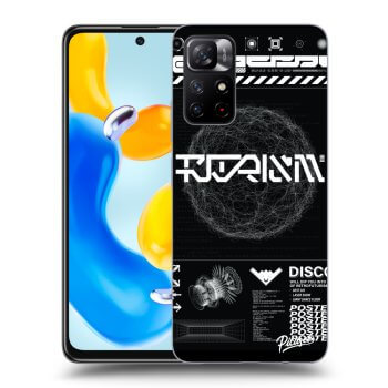 Szilikon tok erre a típusra Xiaomi Redmi Note 11S 5G - BLACK DISCO