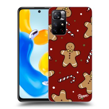 Picasee fekete szilikon tok az alábbi mobiltelefonokra Xiaomi Redmi Note 11S 5G - Gingerbread 2