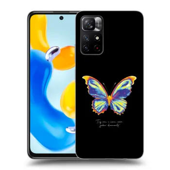Szilikon tok erre a típusra Xiaomi Redmi Note 11S 5G - Diamanty Black