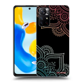 Szilikon tok erre a típusra Xiaomi Redmi Note 11S 5G - Flowers pattern