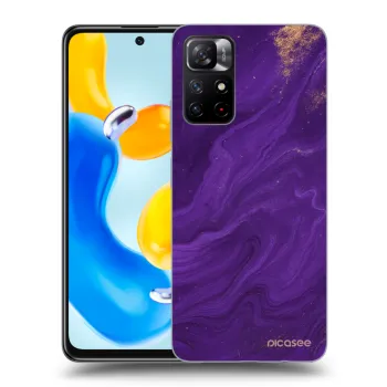 Szilikon tok erre a típusra Xiaomi Redmi Note 11S 5G - Purple