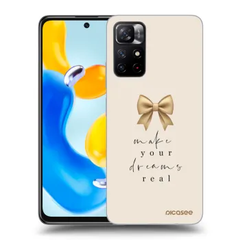 Szilikon tok erre a típusra Xiaomi Redmi Note 11S 5G - Golden Dream