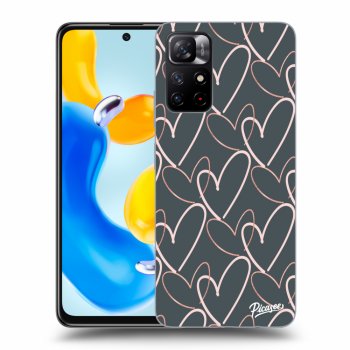 Szilikon tok erre a típusra Xiaomi Redmi Note 11S 5G - Lots of love