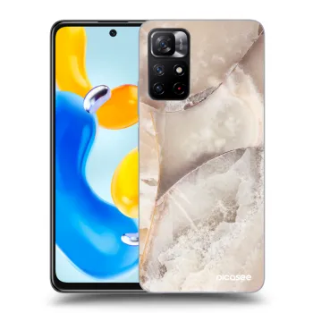 Szilikon tok erre a típusra Xiaomi Redmi Note 11S 5G - Cream marble