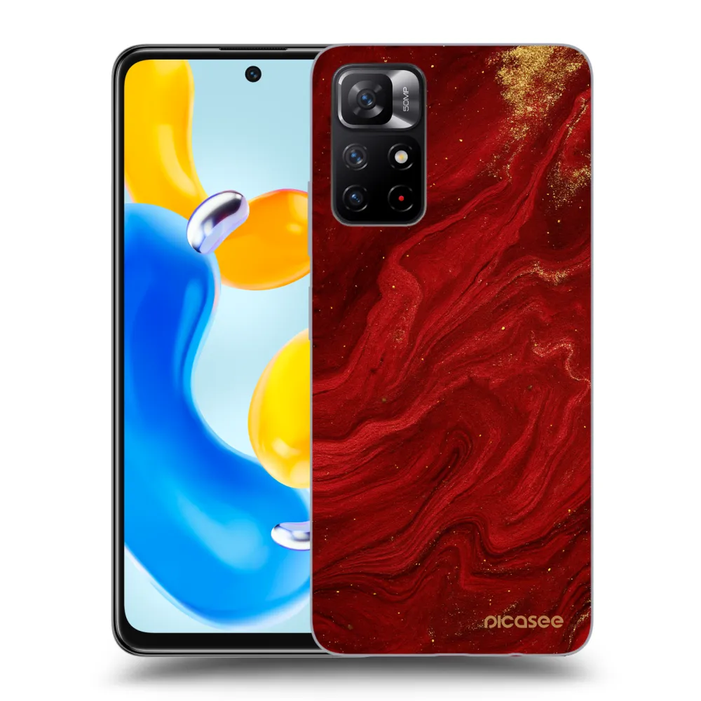 Picasee ULTIMATE CASE Xiaomi Redmi Note 11S 5G - készülékre - Red