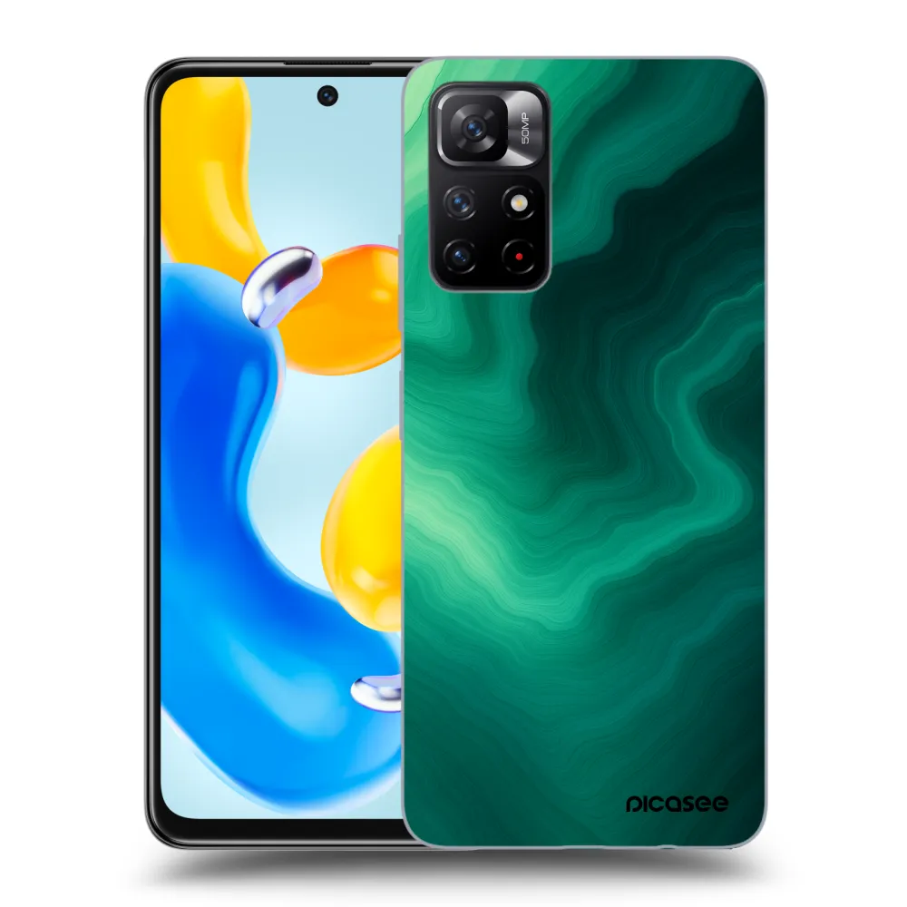 Picasee ULTIMATE CASE Xiaomi Redmi Note 11S 5G - készülékre - Malachite