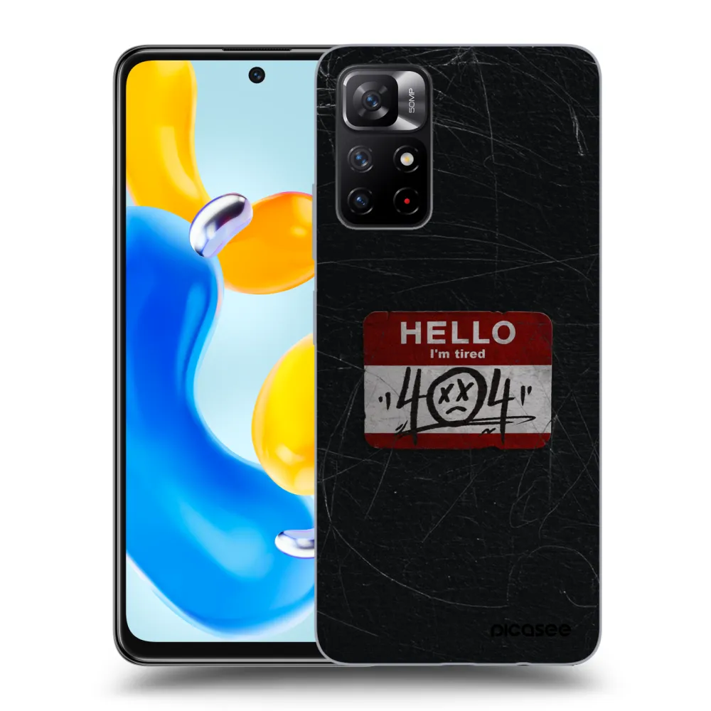 Picasee ULTIMATE CASE Xiaomi Redmi Note 11S 5G - készülékre - HELLO 404