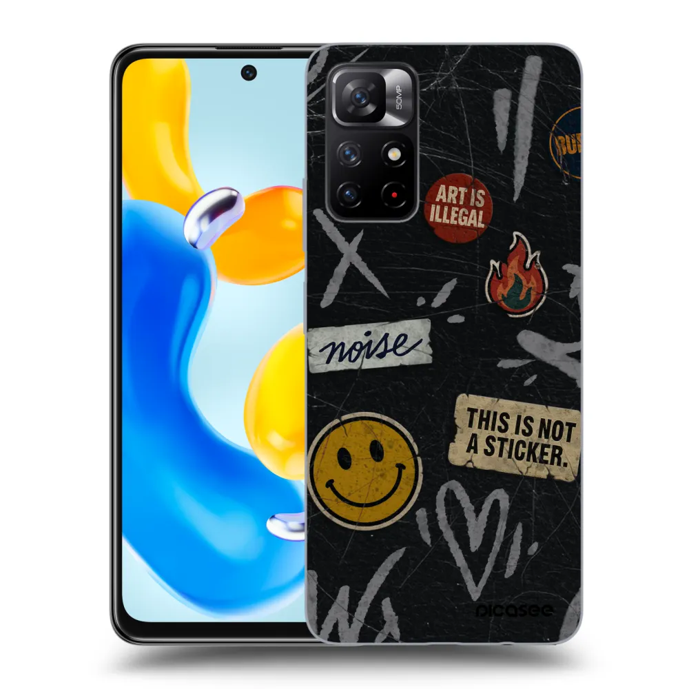 Picasee ULTIMATE CASE Xiaomi Redmi Note 11S 5G - készülékre - STICKERS x TAGS