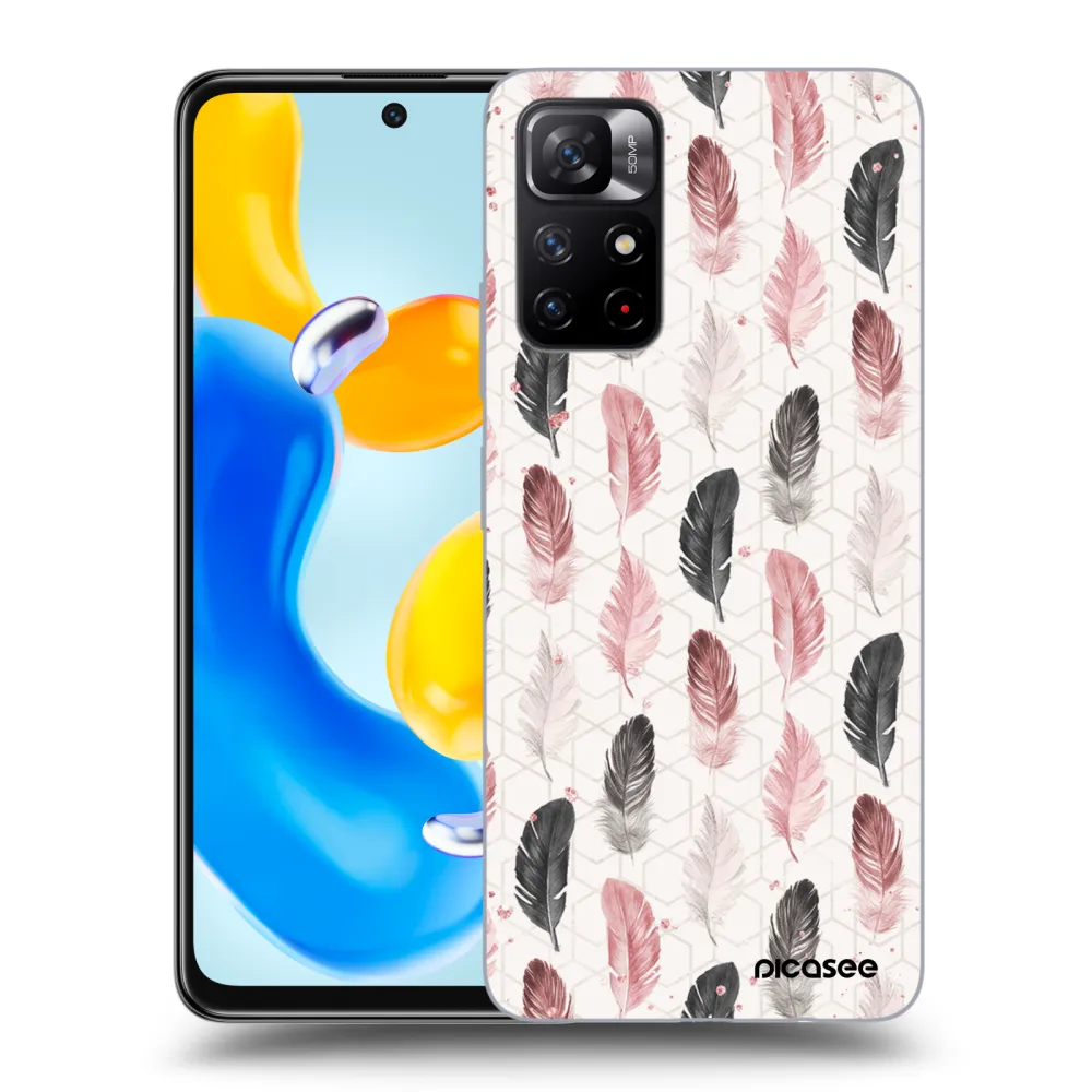 Picasee ULTIMATE CASE Xiaomi Redmi Note 11S 5G - készülékre - Feather 2