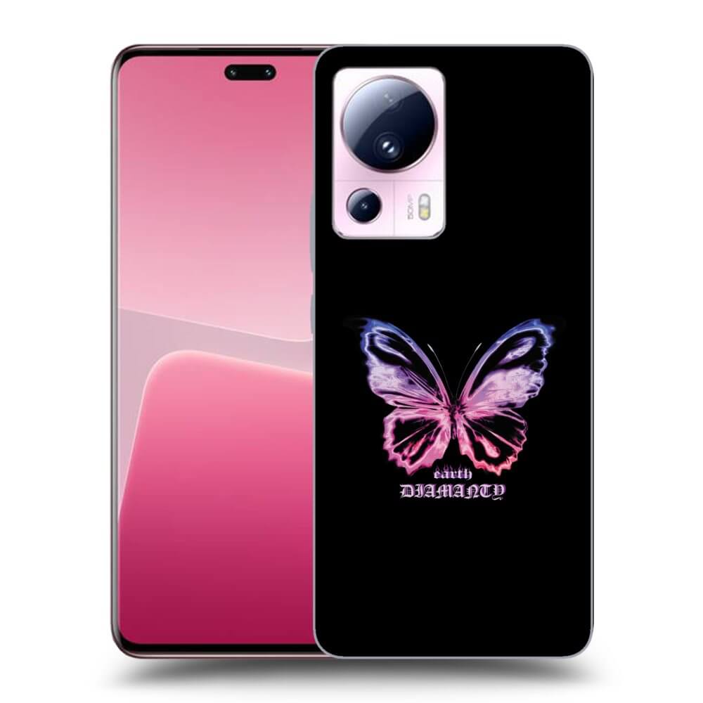 Picasee átlátszó szilikon tok az alábbi mobiltelefonokra Xiaomi 13 Lite - Diamanty Purple