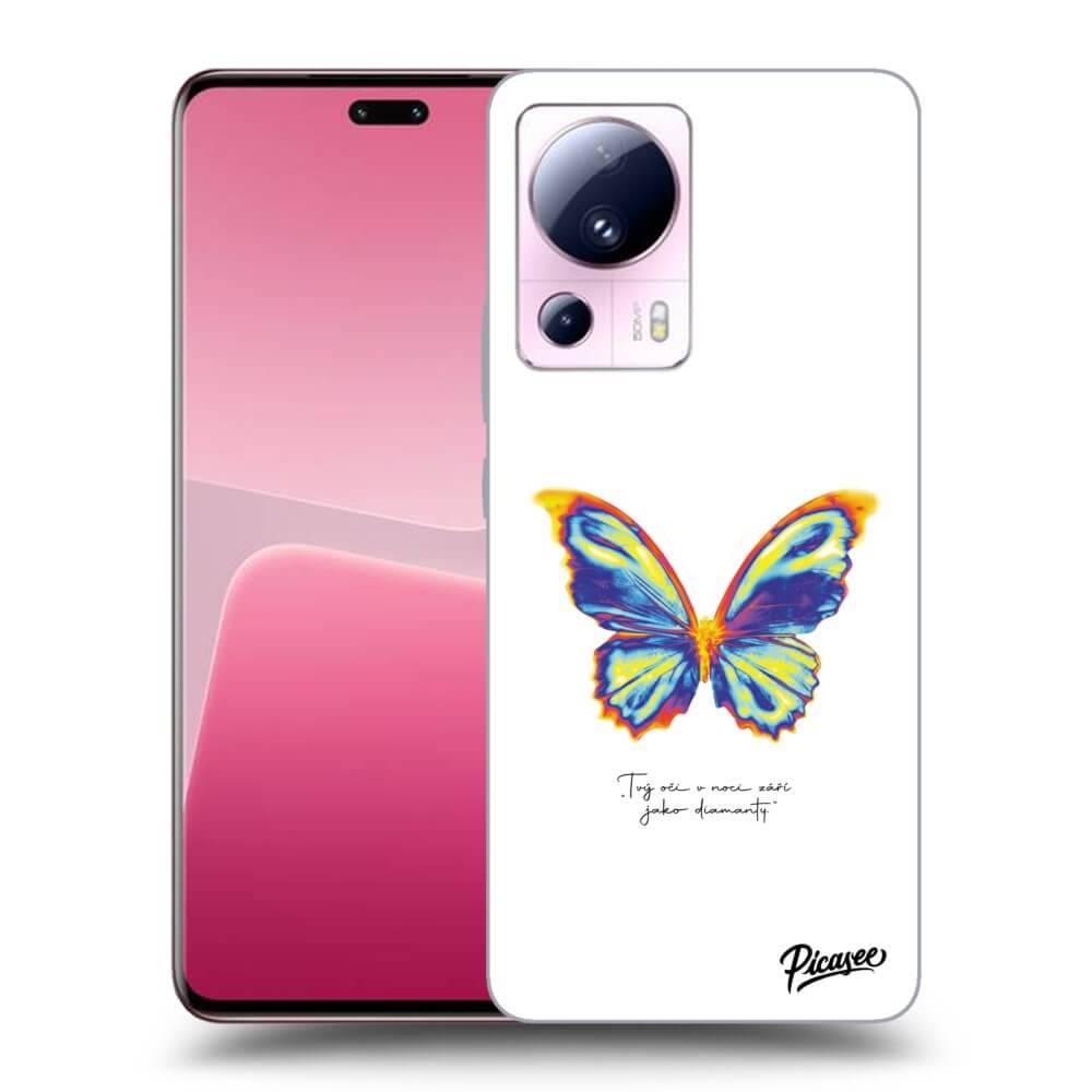 Picasee átlátszó szilikon tok az alábbi mobiltelefonokra Xiaomi 13 Lite - Diamanty White
