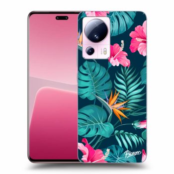 Szilikon tok erre a típusra Xiaomi 13 Lite - Pink Monstera