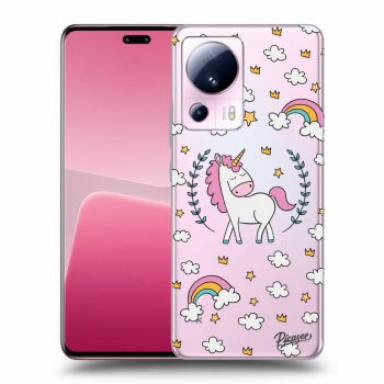 Picasee átlátszó szilikon tok az alábbi mobiltelefonokra Xiaomi 13 Lite - Unicorn star heaven