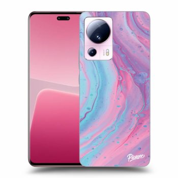 Szilikon tok erre a típusra Xiaomi 13 Lite - Pink liquid