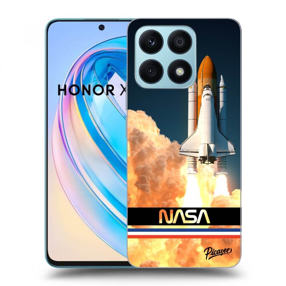 Picasee átlátszó szilikon tok az alábbi mobiltelefonokra Honor X8a - Space Shuttle