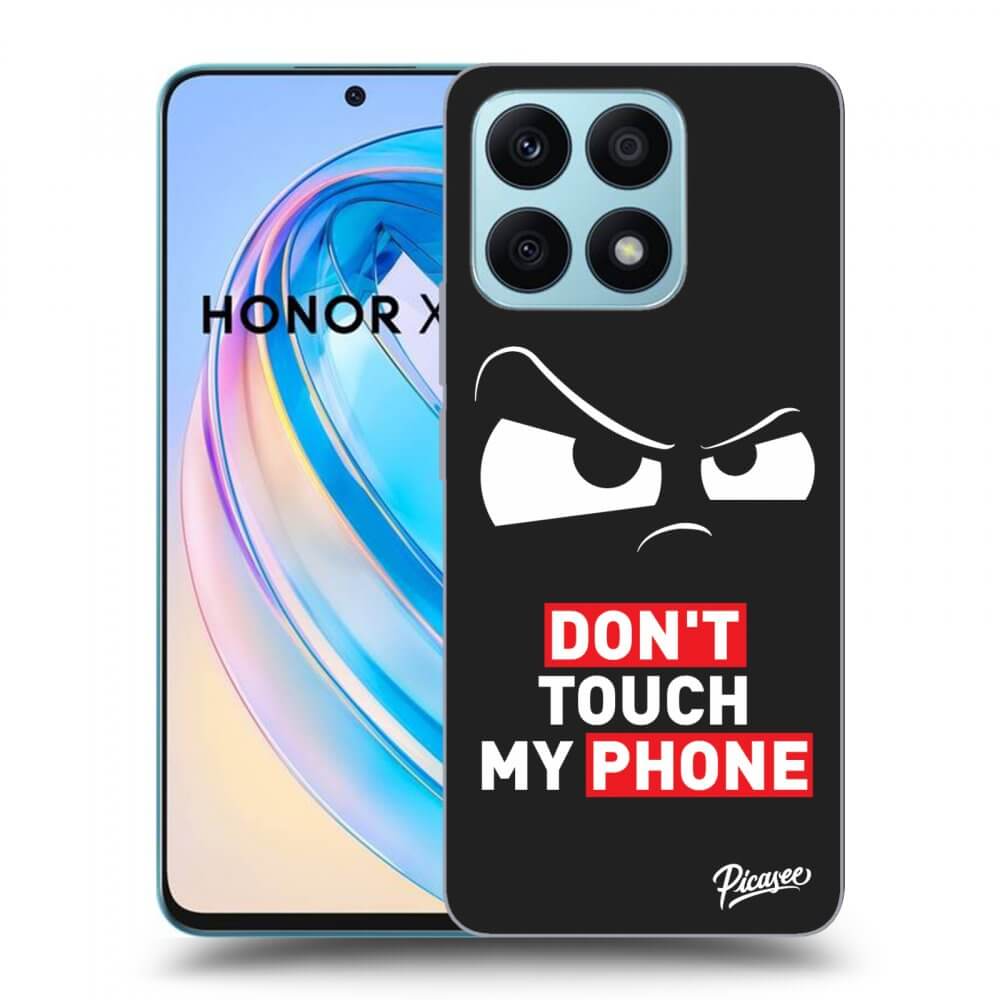 Picasee fekete szilikon tok az alábbi mobiltelefonokra Honor X8a - Cloudy Eye - Transparent