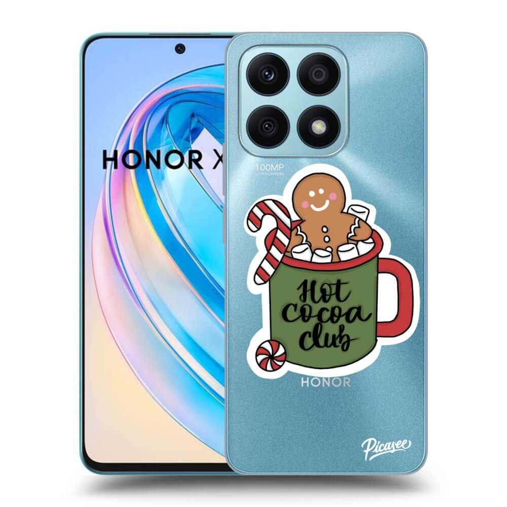 Picasee átlátszó szilikon tok az alábbi mobiltelefonokra Honor X8a - Hot Cocoa Club