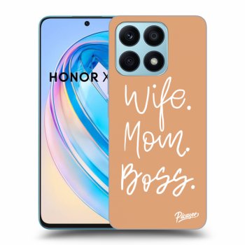 Picasee átlátszó szilikon tok az alábbi mobiltelefonokra Honor X8a - Boss Mama
