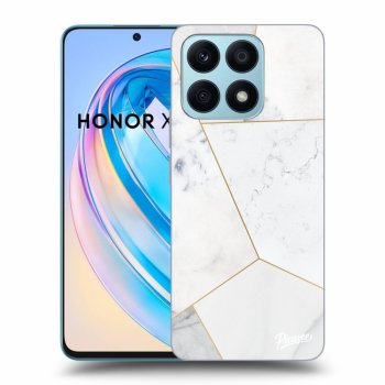 Szilikon tok erre a típusra Honor X8a - White tile