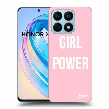 Picasee fekete szilikon tok az alábbi mobiltelefonokra Honor X8a - Girl power