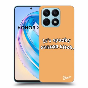 Picasee fekete szilikon tok az alábbi mobiltelefonokra Honor X8a - Spooky season