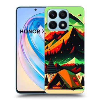 Picasee fekete szilikon tok az alábbi mobiltelefonokra Honor X8a - Montreal