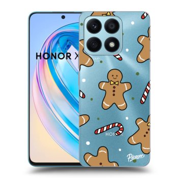 Picasee átlátszó szilikon tok az alábbi mobiltelefonokra Honor X8a - Gingerbread