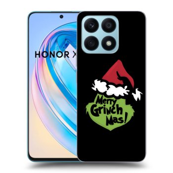 Picasee fekete szilikon tok az alábbi mobiltelefonokra Honor X8a - Grinch 2