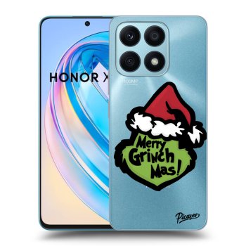 Picasee átlátszó szilikon tok az alábbi mobiltelefonokra Honor X8a - Grinch 2