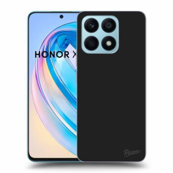 Picasee fekete szilikon tok az alábbi mobiltelefonokra Honor X8a - Clear