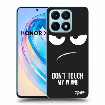 Picasee fekete szilikon tok az alábbi mobiltelefonokra Honor X8a - Don't Touch My Phone