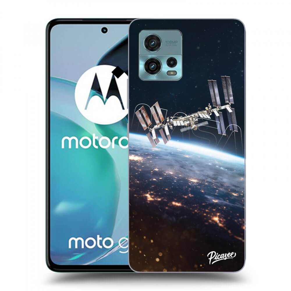 Picasee átlátszó szilikon tok az alábbi mobiltelefonokra Motorola Moto G72 - Station