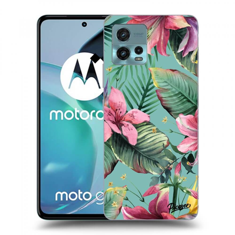 Picasee fekete szilikon tok az alábbi mobiltelefonokra Motorola Moto G72 - Hawaii