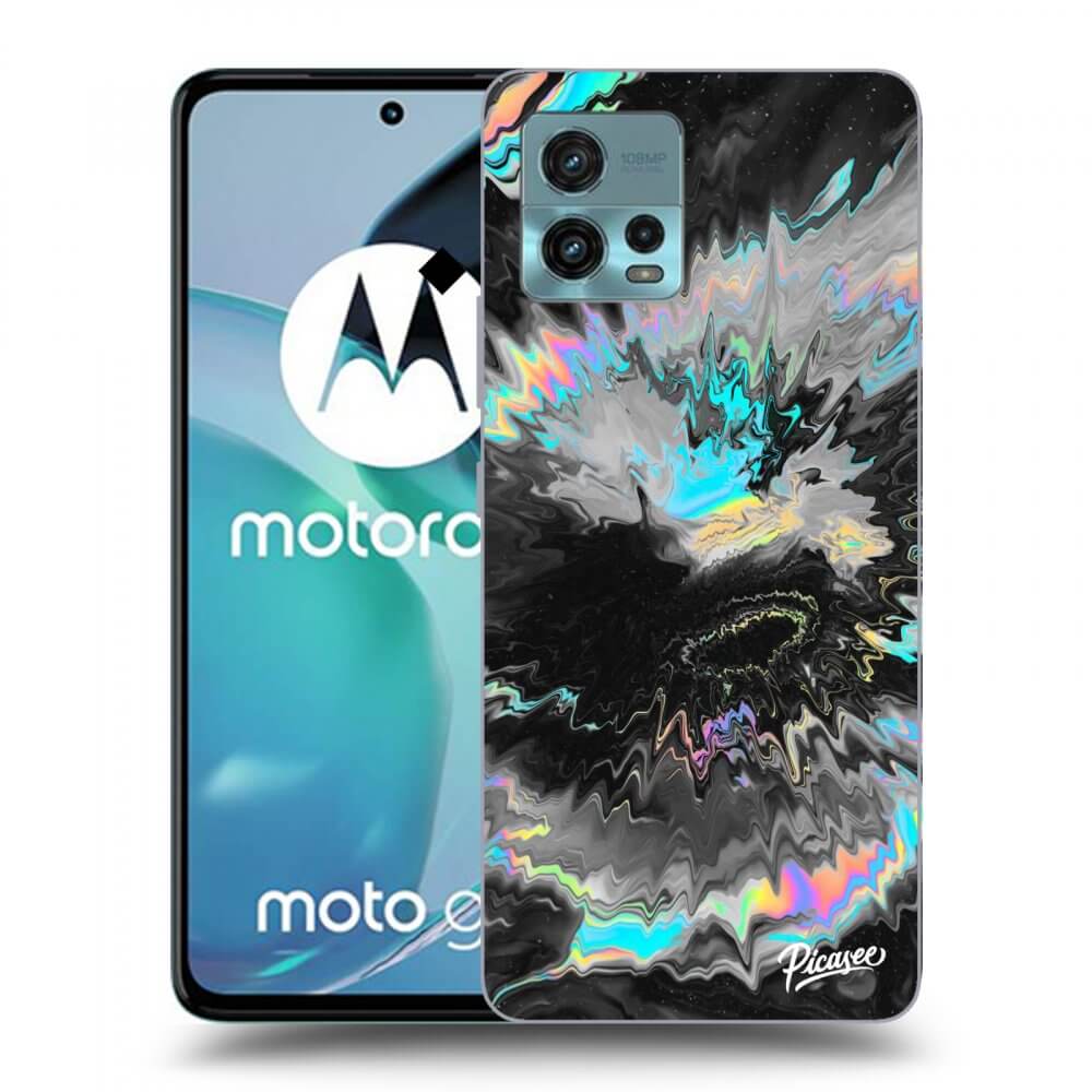 Picasee fekete szilikon tok az alábbi mobiltelefonokra Motorola Moto G72 - Magnetic