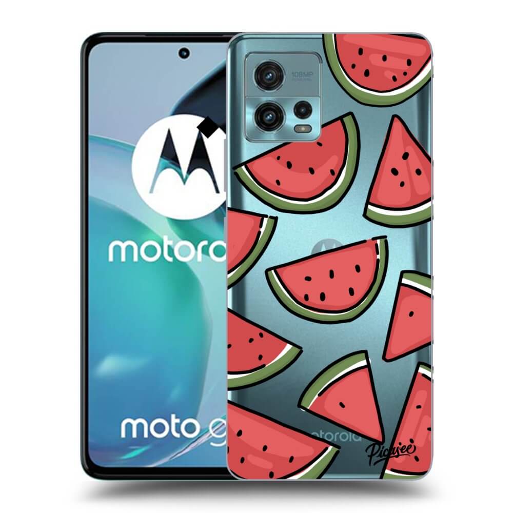 Picasee átlátszó szilikon tok az alábbi mobiltelefonokra Motorola Moto G72 - Melone