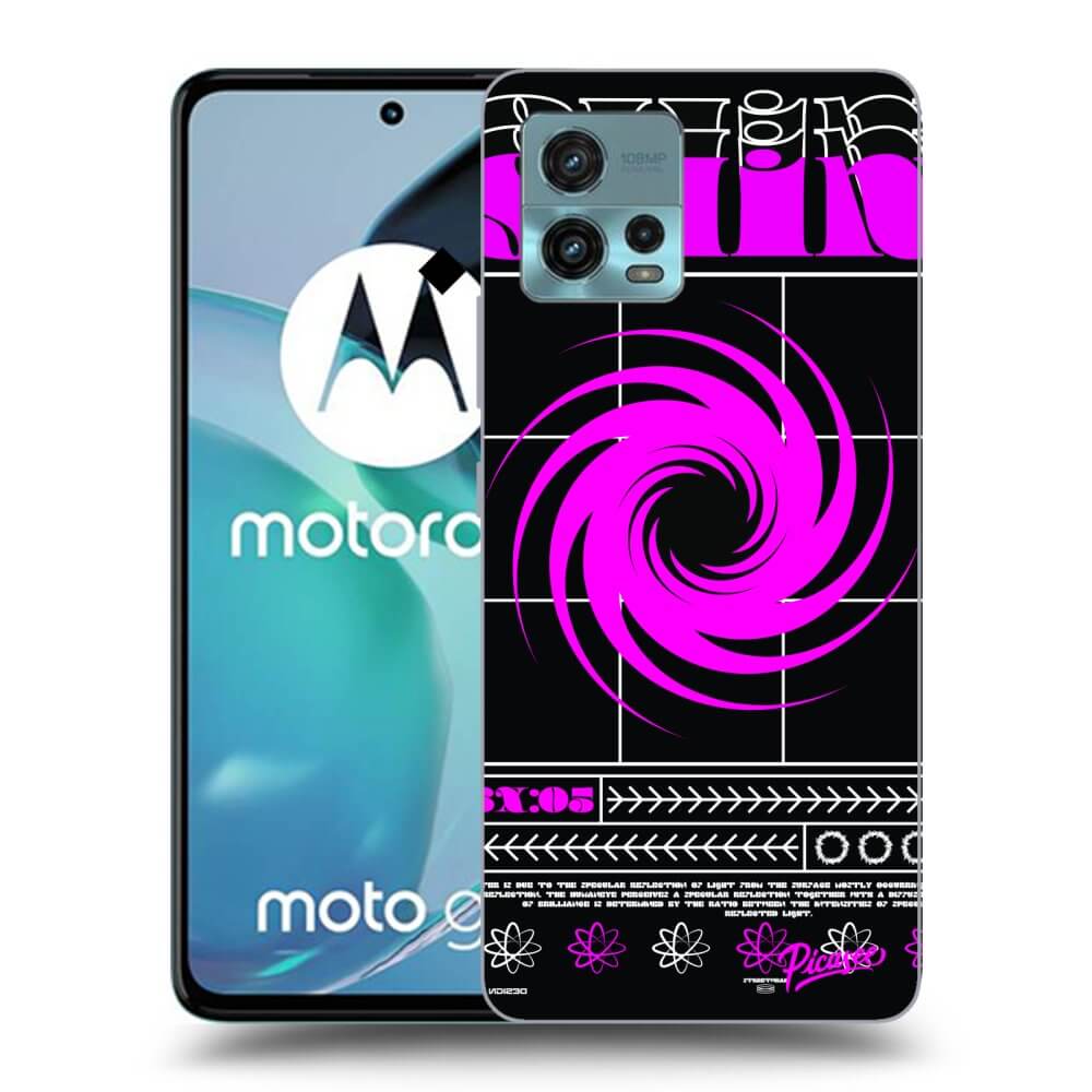 Picasee fekete szilikon tok az alábbi mobiltelefonokra Motorola Moto G72 - SHINE