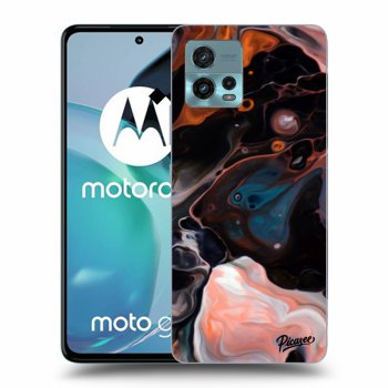Picasee fekete szilikon tok az alábbi mobiltelefonokra Motorola Moto G72 - Cream