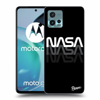 Picasee fekete szilikon tok az alábbi mobiltelefonokra Motorola Moto G72 - NASA Triple
