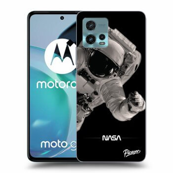 Picasee fekete szilikon tok az alábbi mobiltelefonokra Motorola Moto G72 - Astronaut Big