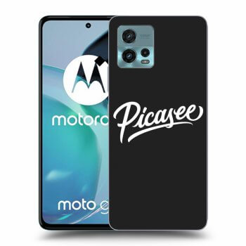 Picasee fekete szilikon tok az alábbi mobiltelefonokra Motorola Moto G72 - Picasee - White