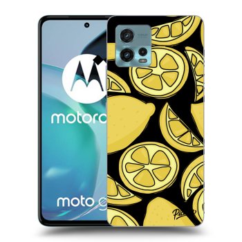 Picasee fekete szilikon tok az alábbi mobiltelefonokra Motorola Moto G72 - Lemon