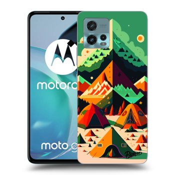 Picasee fekete szilikon tok az alábbi mobiltelefonokra Motorola Moto G72 - Alaska