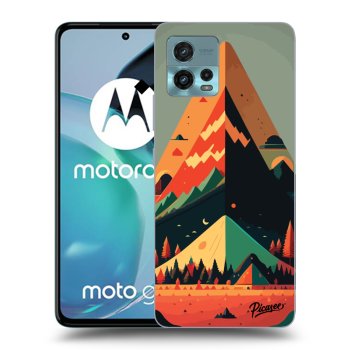 Picasee fekete szilikon tok az alábbi mobiltelefonokra Motorola Moto G72 - Oregon