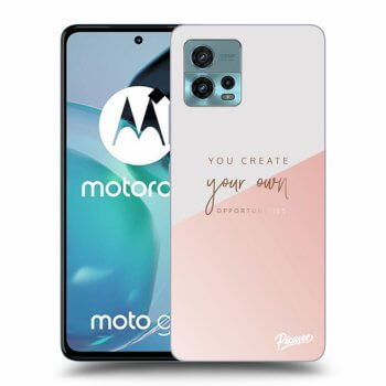 Picasee fekete szilikon tok az alábbi mobiltelefonokra Motorola Moto G72 - You create your own opportunities
