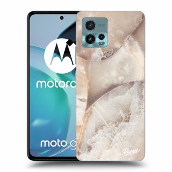 Tok az alábbi mobiltelefonokra Motorola Moto G72 - Cream marble