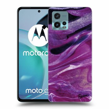 Tok az alábbi mobiltelefonokra Motorola Moto G72 - Purple glitter