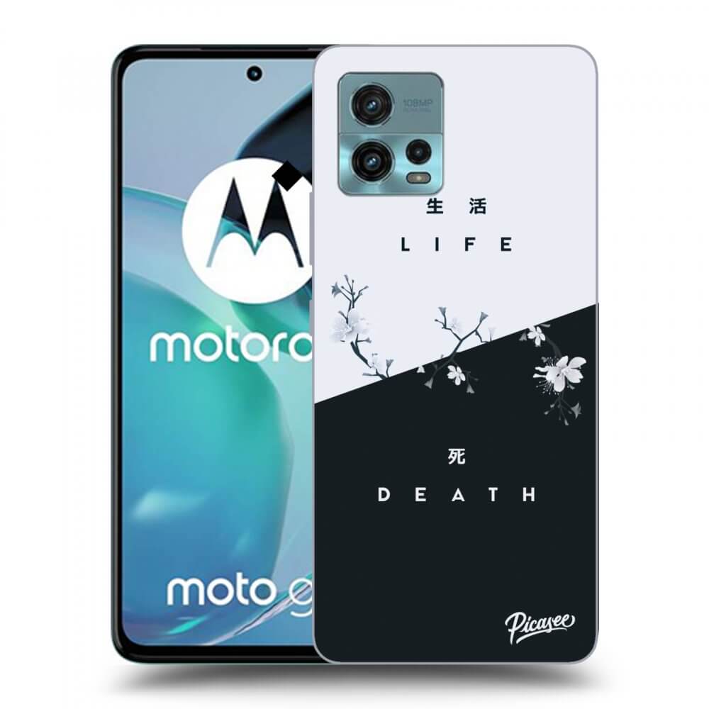 Picasee átlátszó szilikon tok az alábbi mobiltelefonokra Motorola Moto G72 - Life - Death