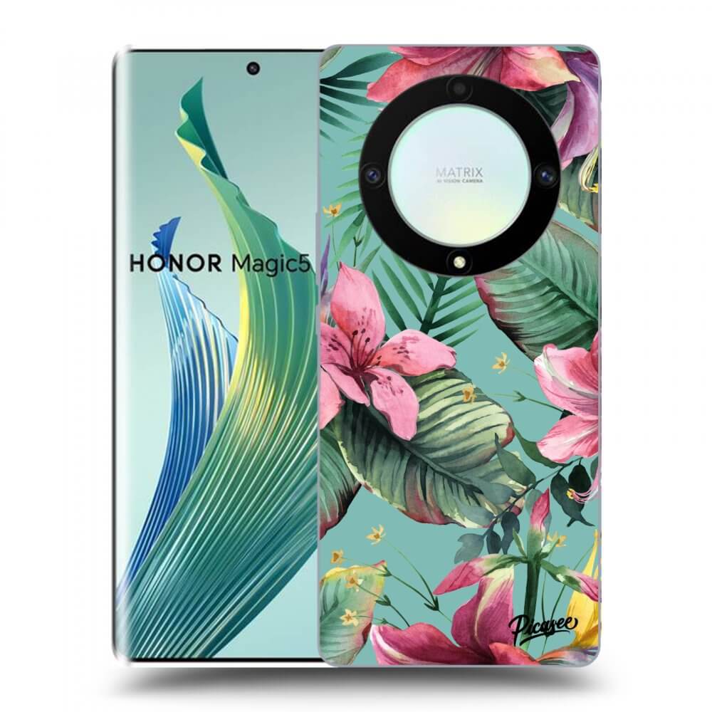 Picasee átlátszó szilikon tok az alábbi mobiltelefonokra Honor Magic5 Lite 5G - Hawaii